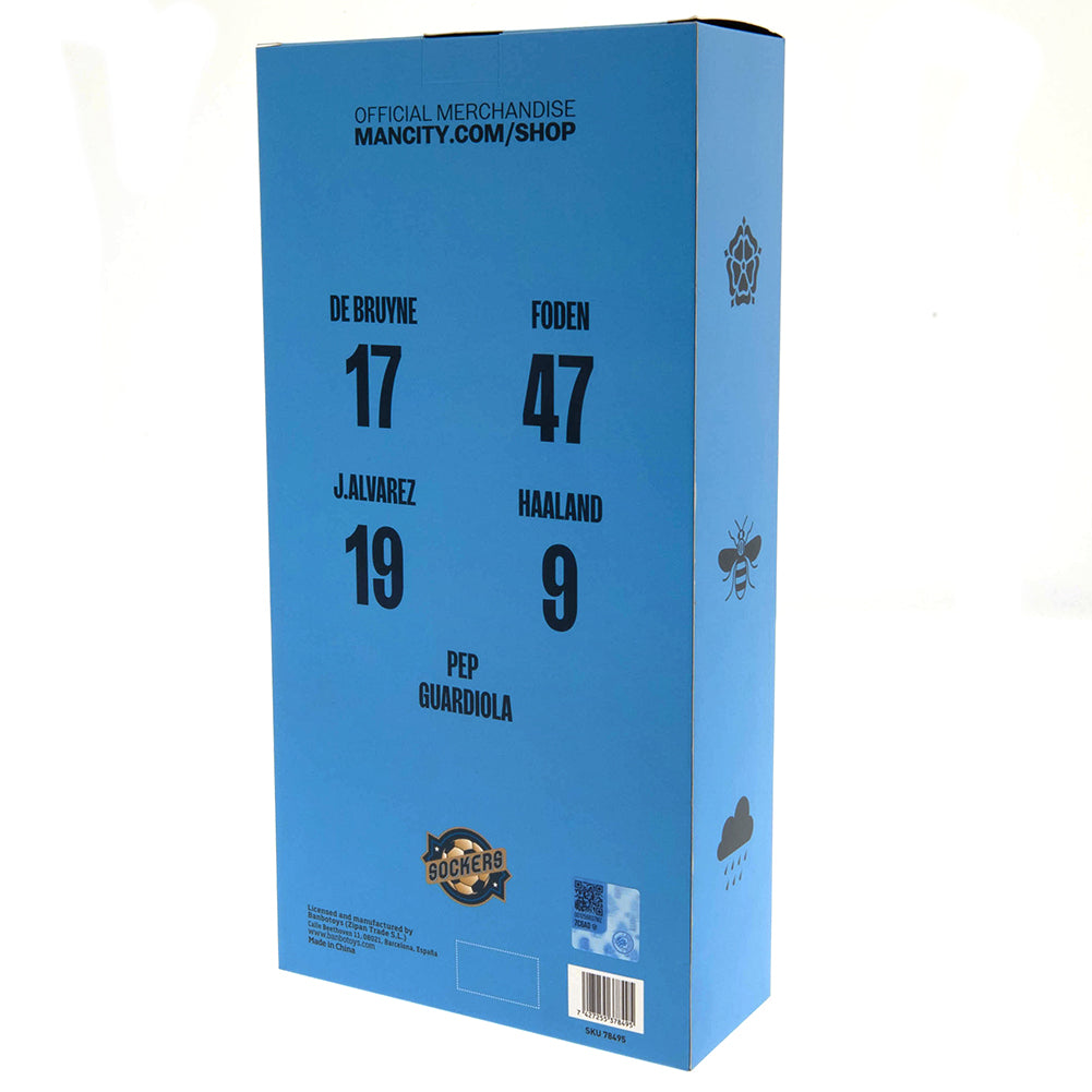 6-Point Articulated 30cm Manchester City FC Erling Haaland Action Figure