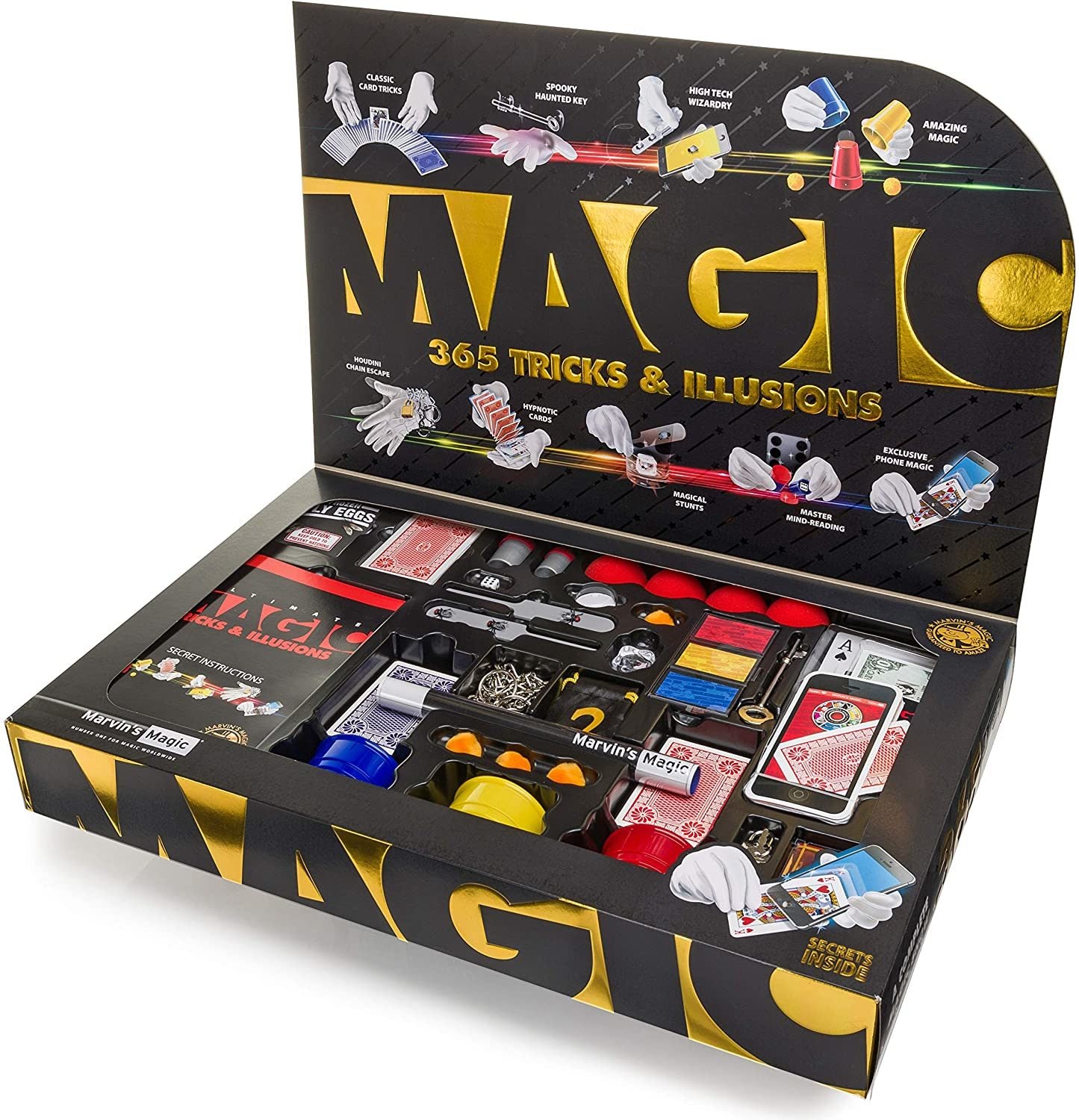 Marvin’s Comprehensive Collection of 365 Spectacular Magic Tricks and Illusions