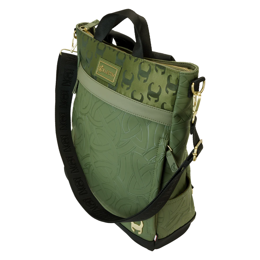 Loungefly Collectiv Marvel Loki The Creative Convertible Travel Tote Bag for Fandom Lovers