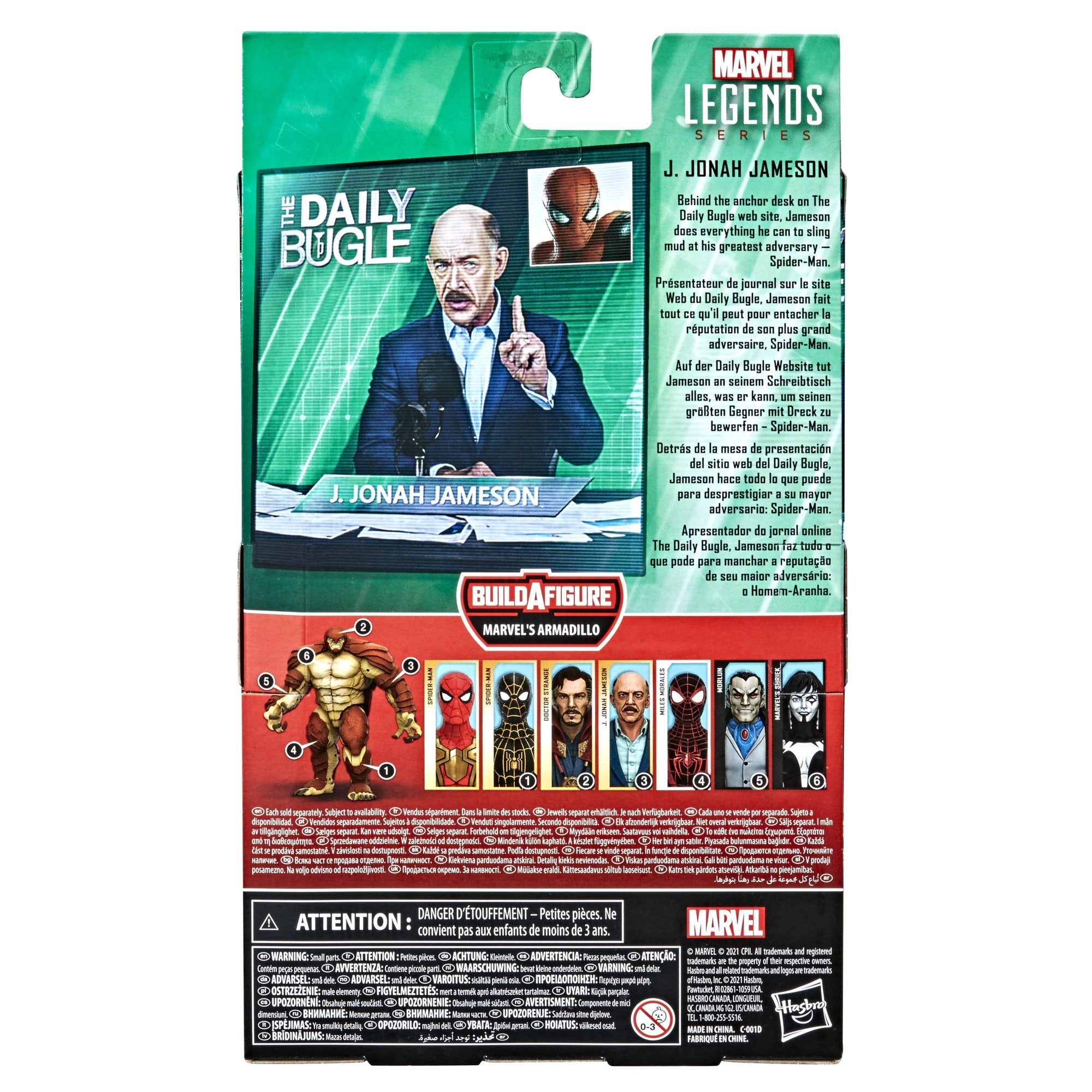 Marvel Legends Series 6 - inch Premium J. Jonah Jameson Figure
