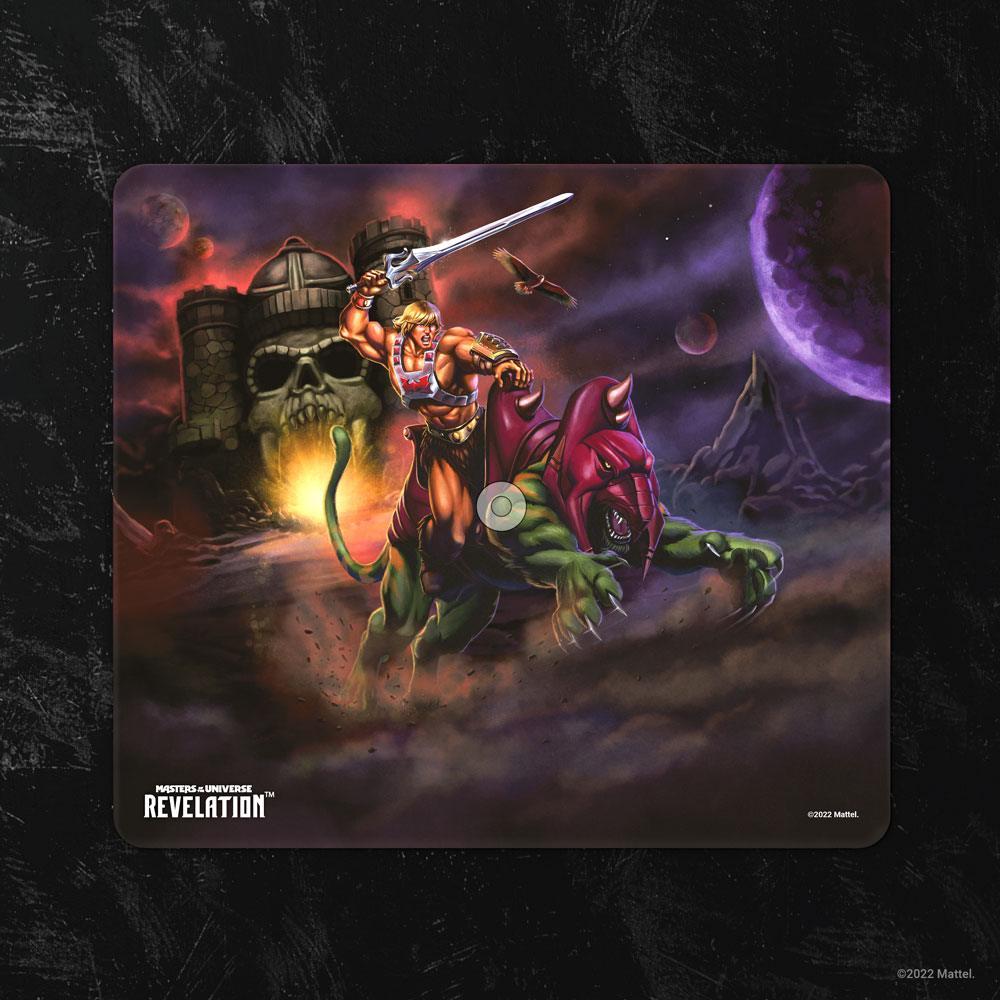 Masters of the Universe Revelation He - Man and Battle Cat Themed Gaming Mousepad