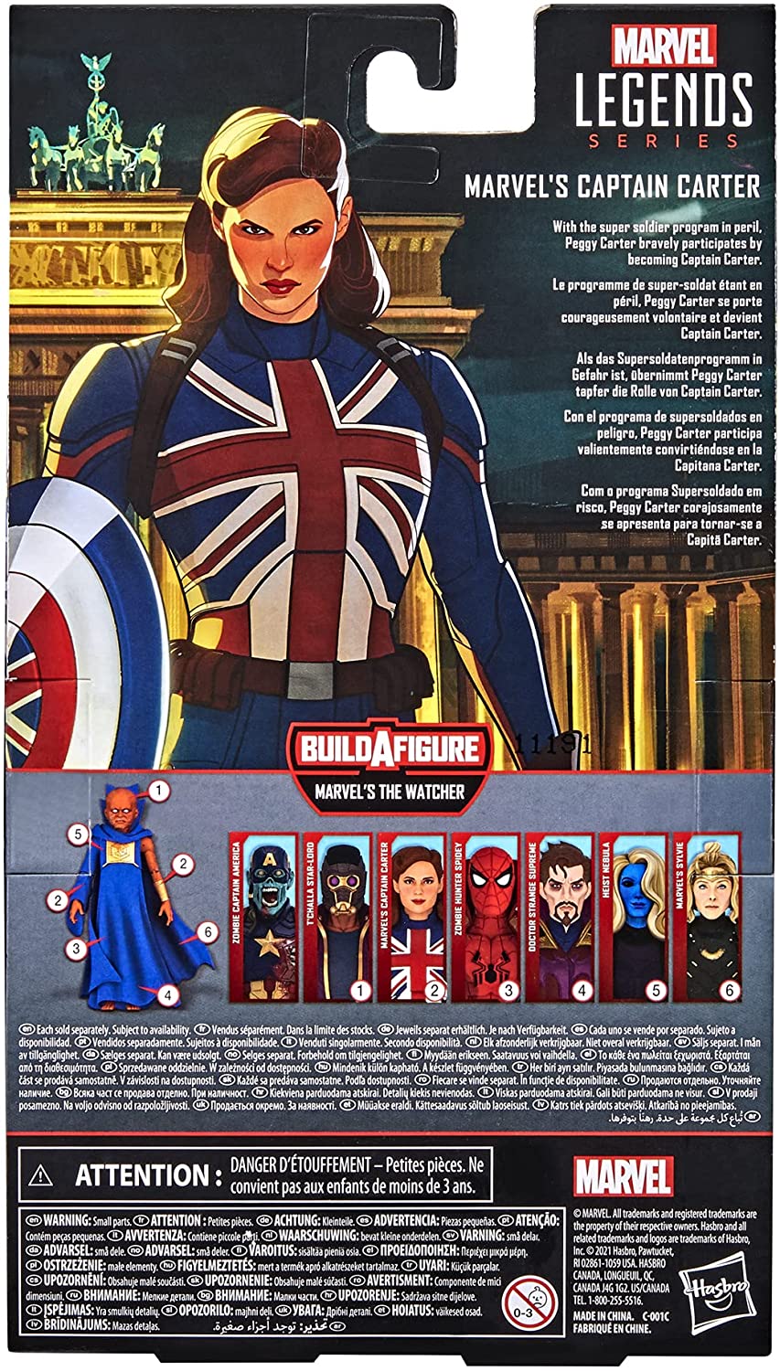 Marvel Legends Series 6-Inch Premium Captain Carter Action Figure