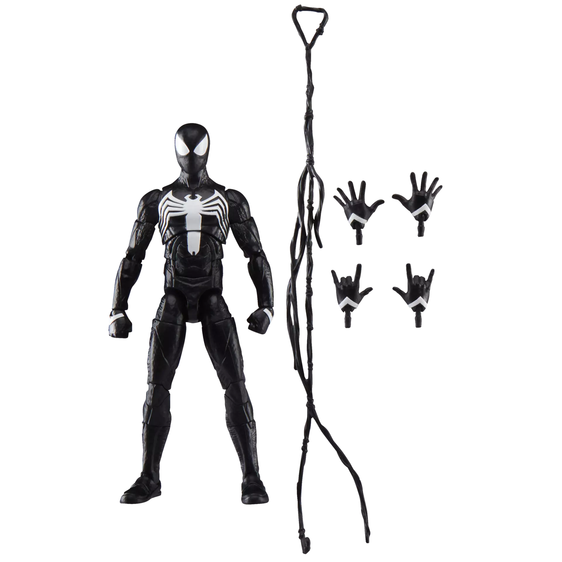 Hasbro's Marvel Legends Series Gamerverse Peter Parker in Black Suit 6 - inch Collectible Action Figure for Fans and Collectors