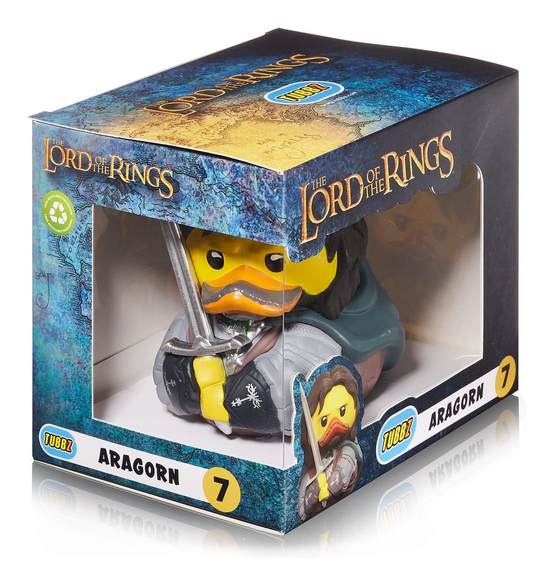 Collectible Boxed Lord of the Rings Aragorn Tubbz PVC Figure