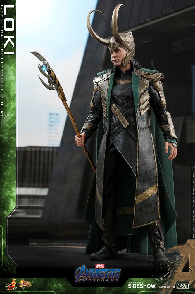 Hot Toys Highly Detailed 1/6th Scale Collectible Figure of Loki from Avengers Endgame