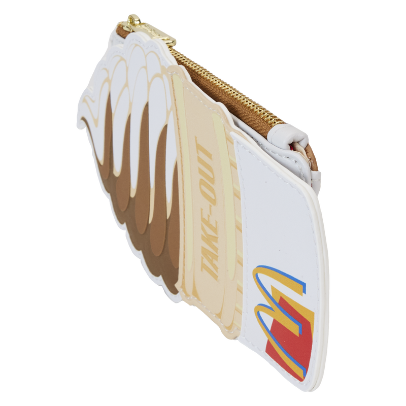 Loungefly Branded McDonald's Inspired Soft Serve Ice Cream Cone-shaped Card Storage Holder