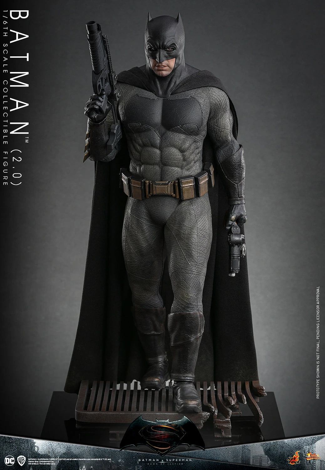 Hot Toys 1/6th Scale Batman Figure from Batman v Superman Dawn of Justice