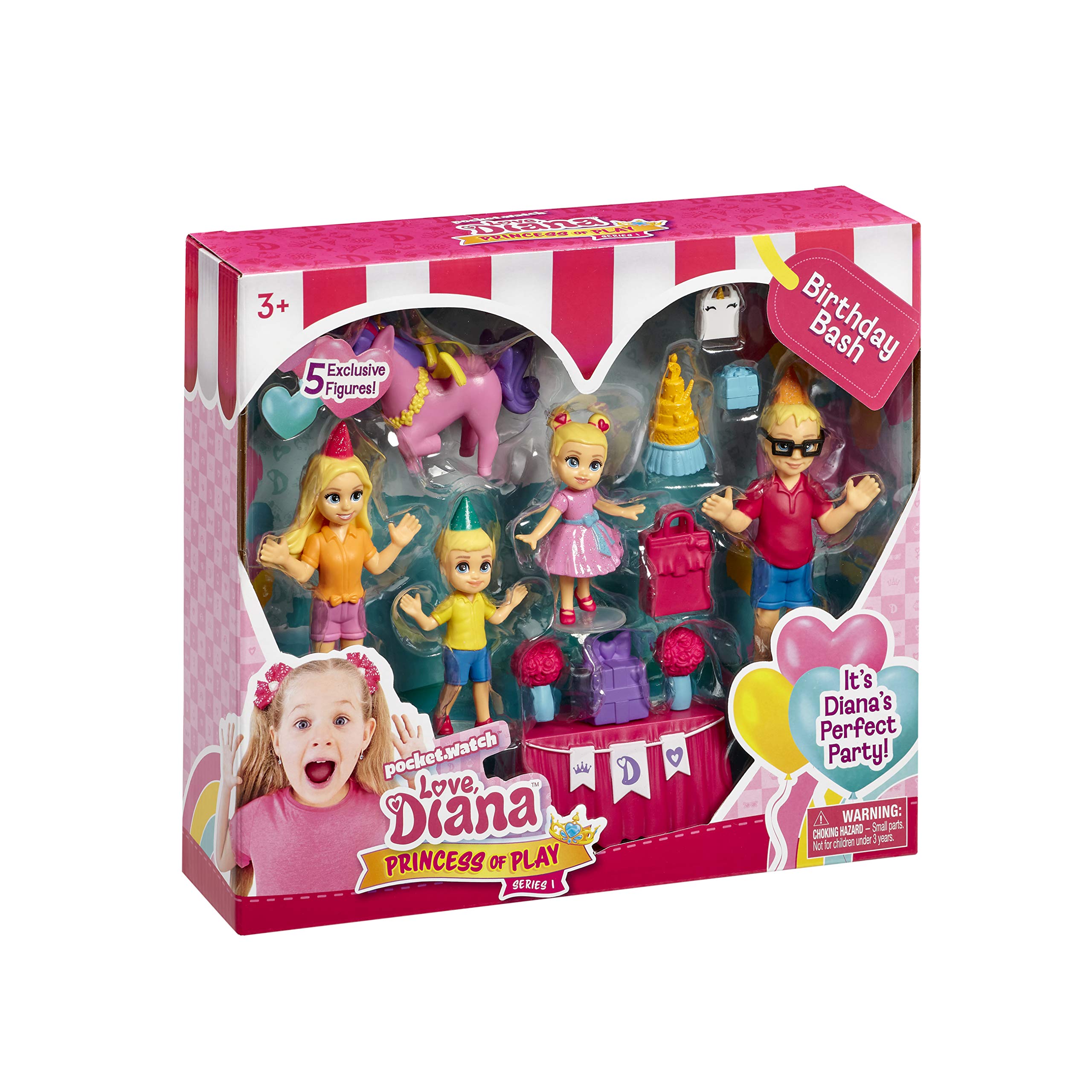 Love Diana 2.5-inch Multipack Birthday Figurine Set