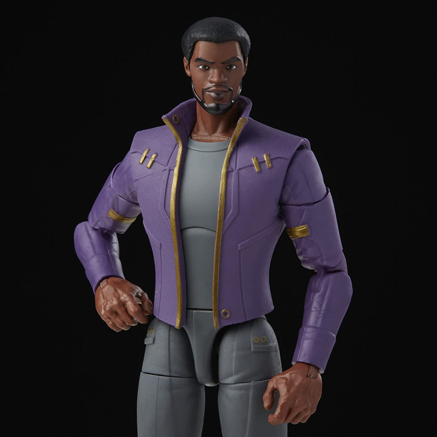 Hasbro 6-Inch Premium Marvel Legends Series What If T'Challa as Star-Lord Action Figure