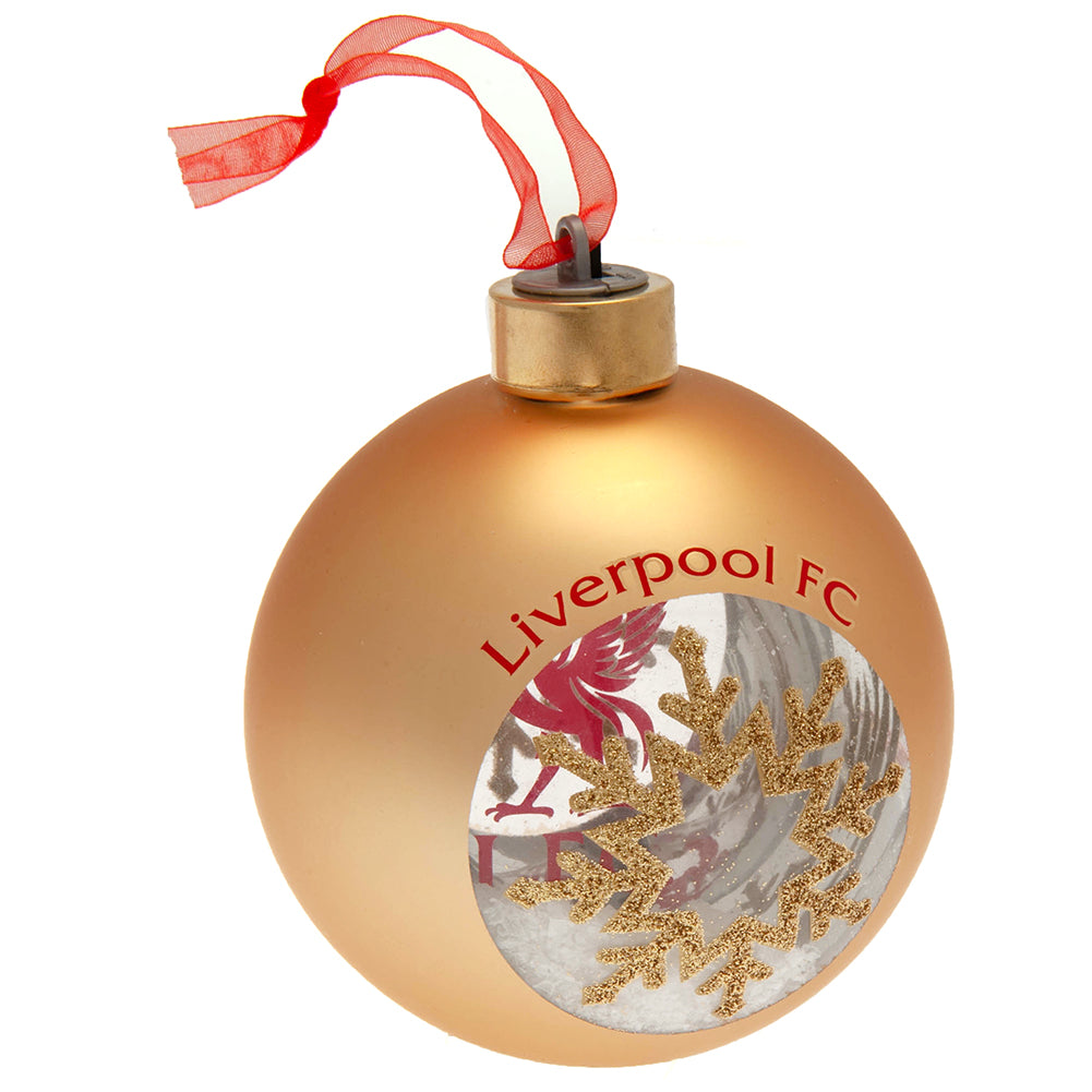 Premium Liverpool FC Christmas LED Bauble for Festive Decoration