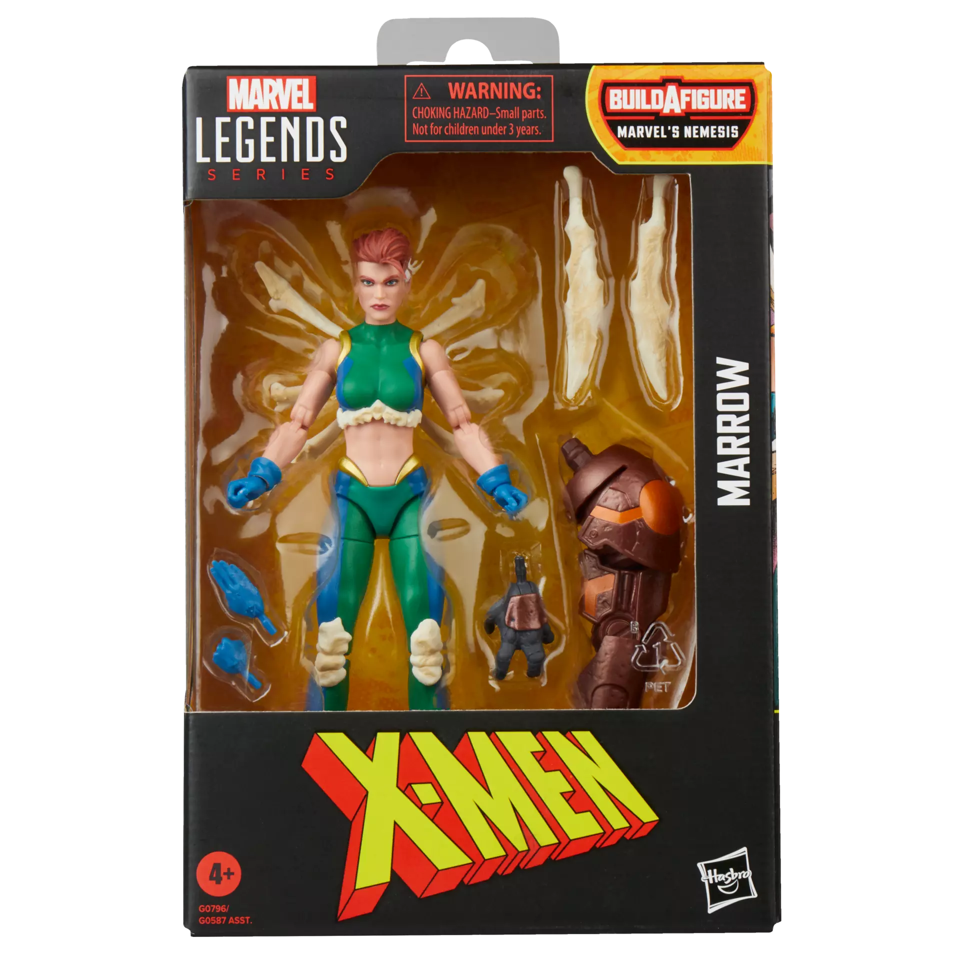 Hasbro Marvel Legends Series 6-Inch Scale Collectible Marrow Action Figure from Marvel's X-Men Comics