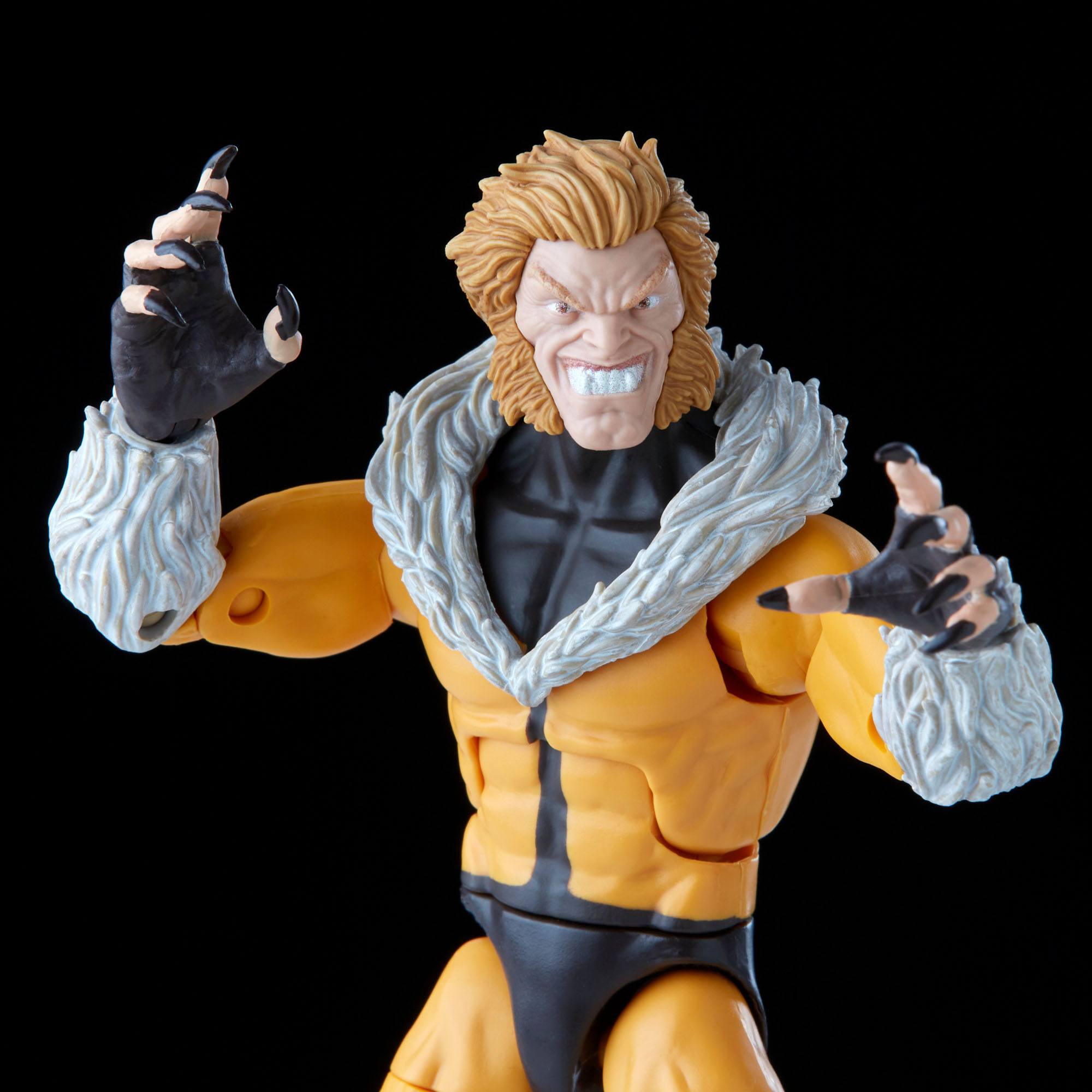 Marvel Legends Series 6-Inch Action Figure of Marvel’s Fierce Sabretooth