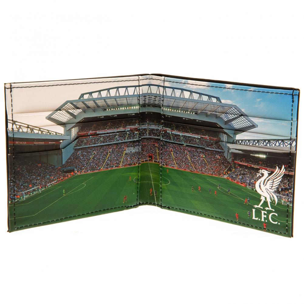 Authentic Liverpool Football Club Leather Wallet for Fans