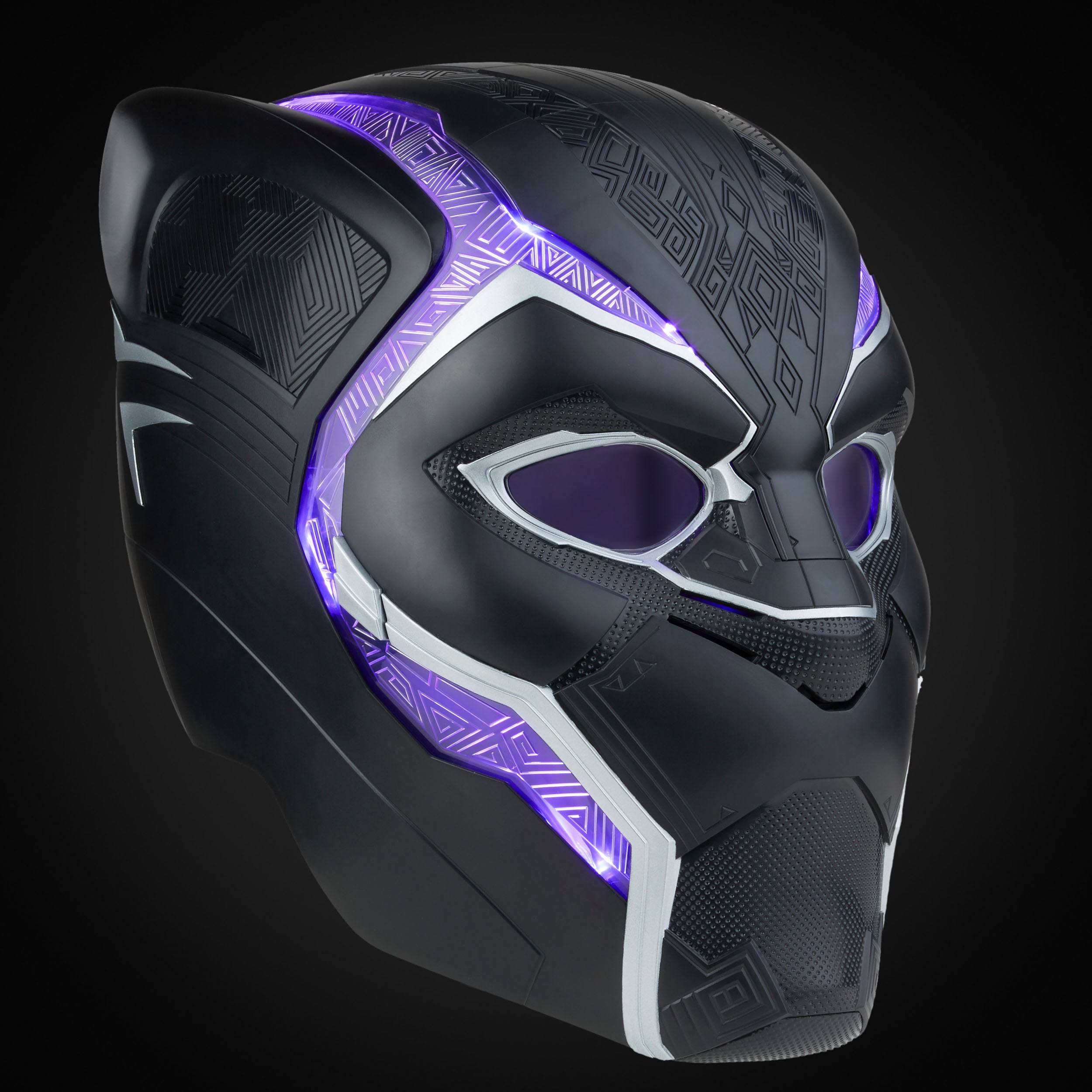 Hasbro High - Quality Electronic Role - Play Marvel Legends Series Black Panther Helmet for Collectors and Enthusiasts