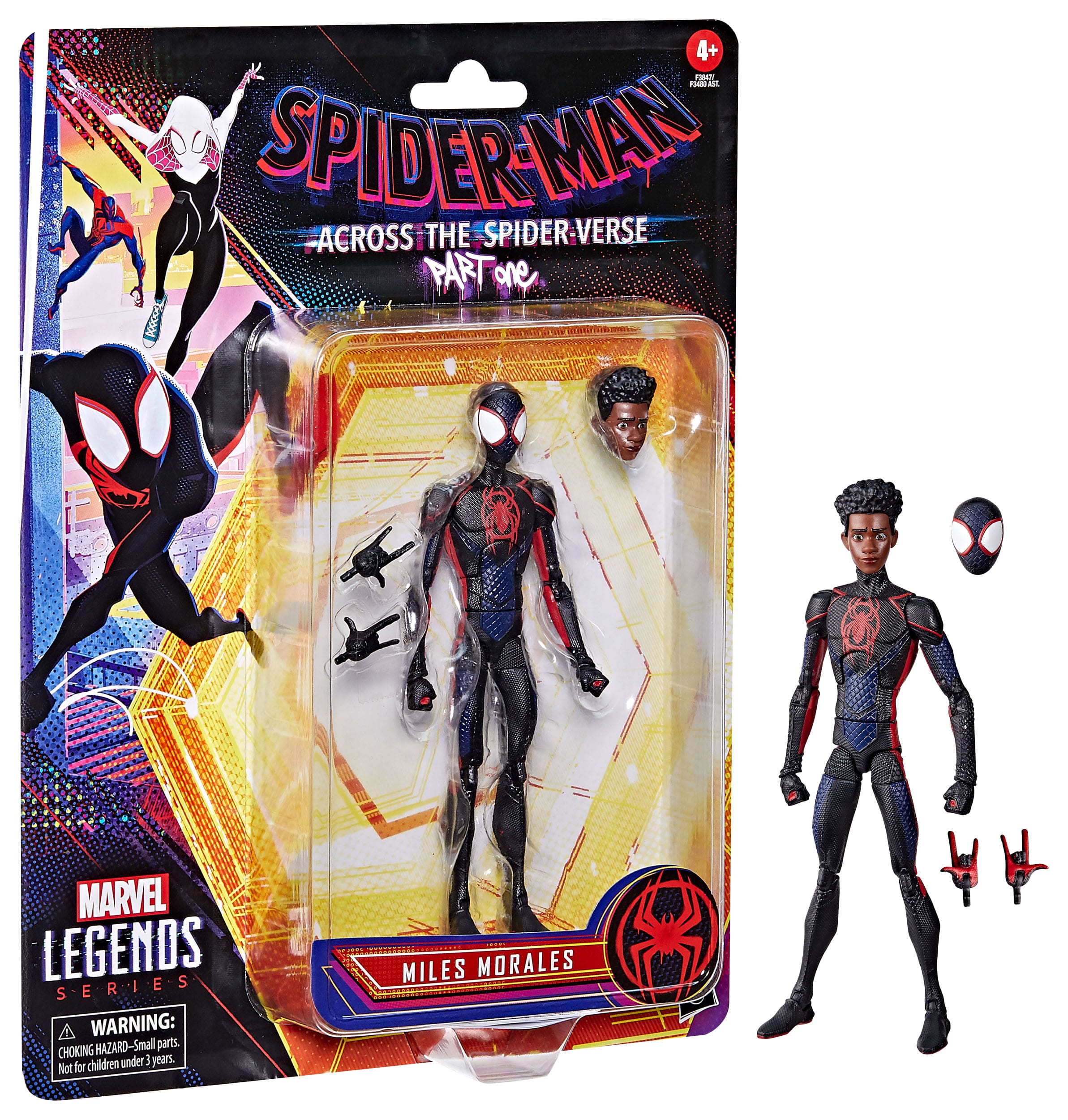 Marvel Legends 6-Inch Scale Spider-Man Across the Spider-Verse Miles Morales Action Figure