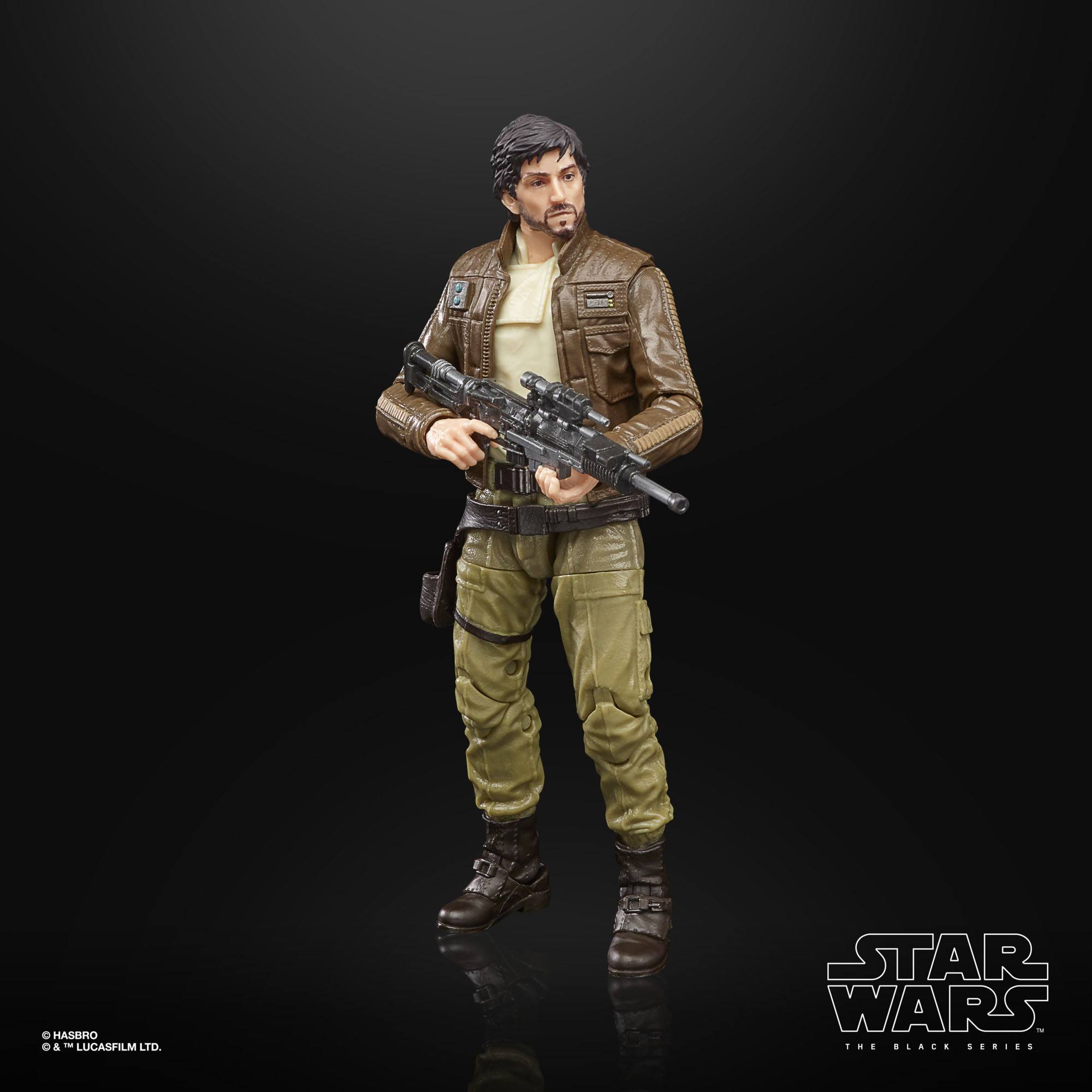 Hasbro 6-Inch Star Wars The Black Series Captain Cassian Andor Action Figure with Accessories