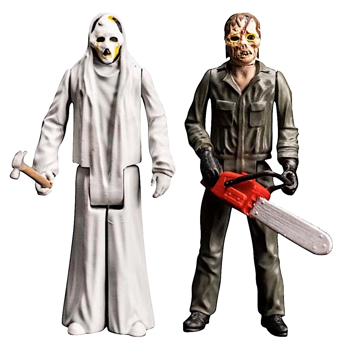 2-Pack of 3.75-Inch Haunted Ghost and Zombie Figures