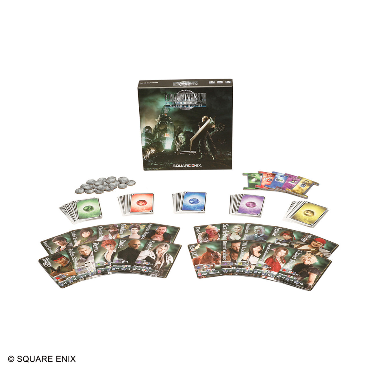 Pre-order: Final Fantasy VII Remake Materia Hunter Board Game, ETA July/Aug