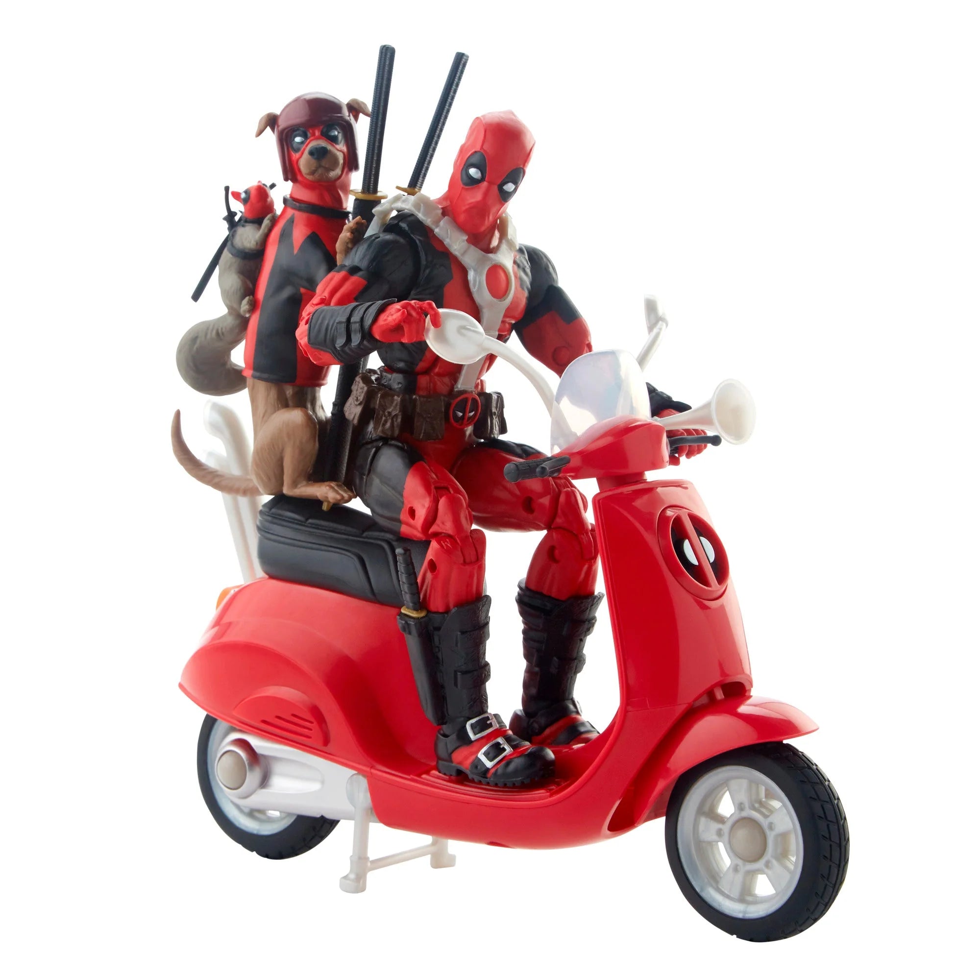 6-Inch Marvel Legends Deadpool Action Figure with Scooter and Accessories