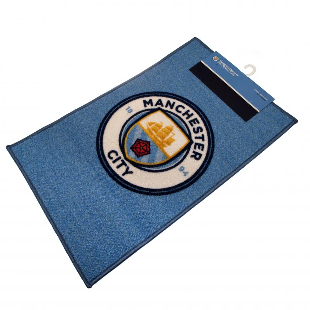 Colorful Bedroom Decor - Manchester City Football Club Rug