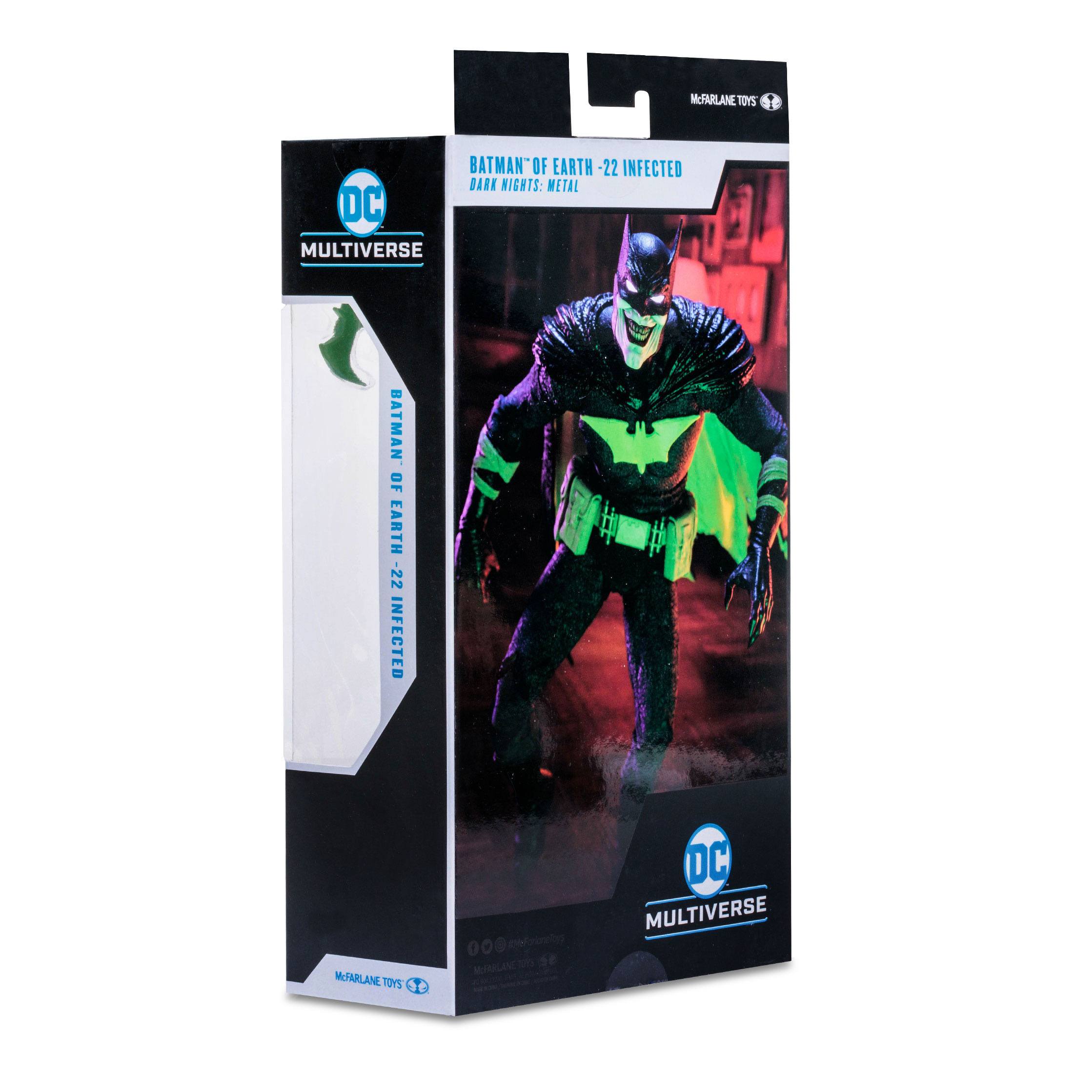 McFarlane DC Multiverse 7 - Inch Action Figure Collectible - Infected Batman of Earth - 22 from Dark Nights: Metal
