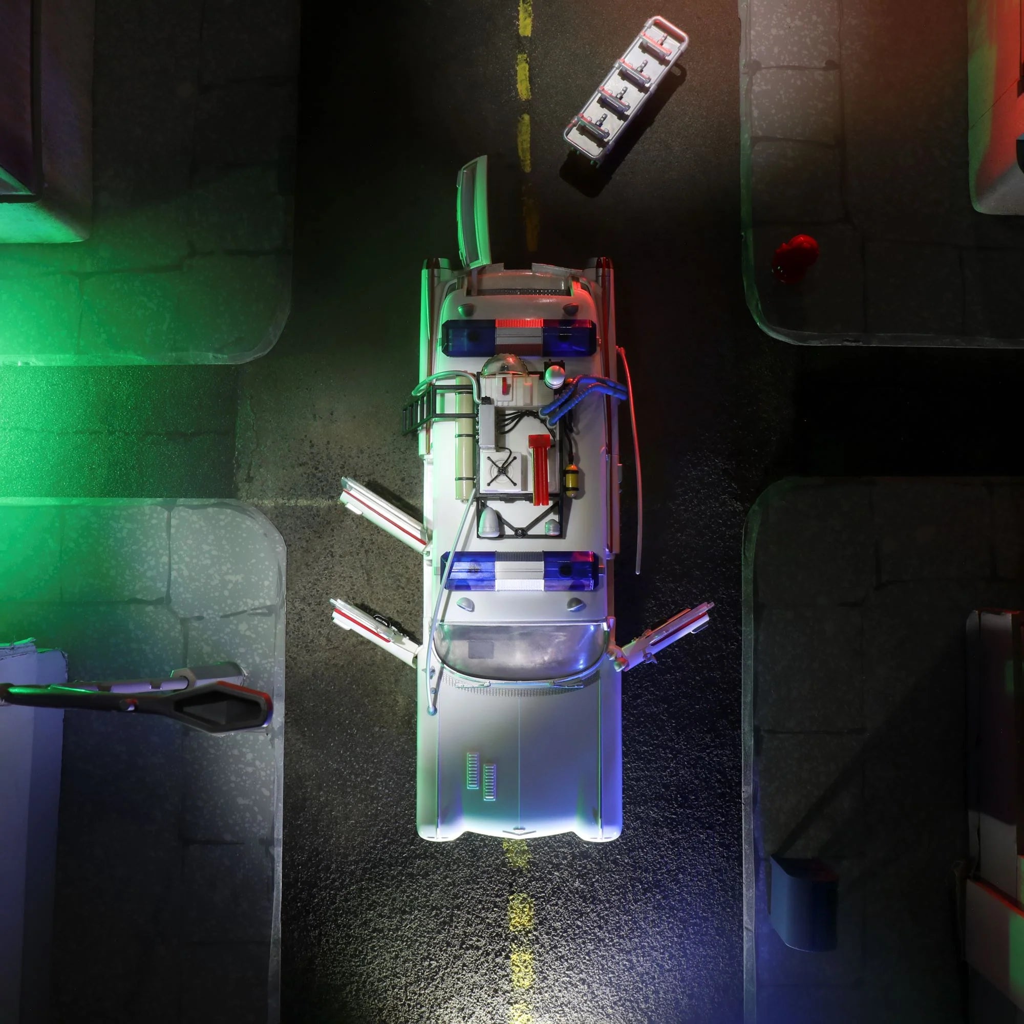 1984-Inspired Ghostbusters Plasma Series Ecto-1 Premium Vehicle Toy