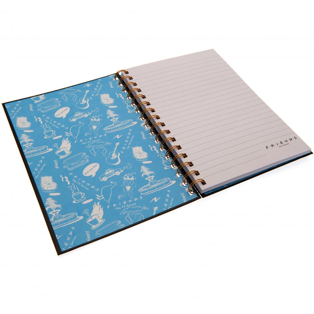 A5 Spiral Bound Hardback Notebook Inspired by Friends TV Series