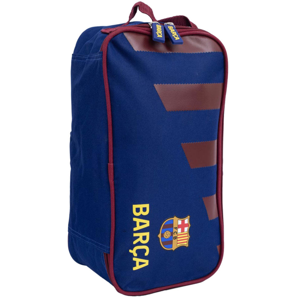 Football Equipment - FC Barcelona Stripe Style Football Boot Storage Bag