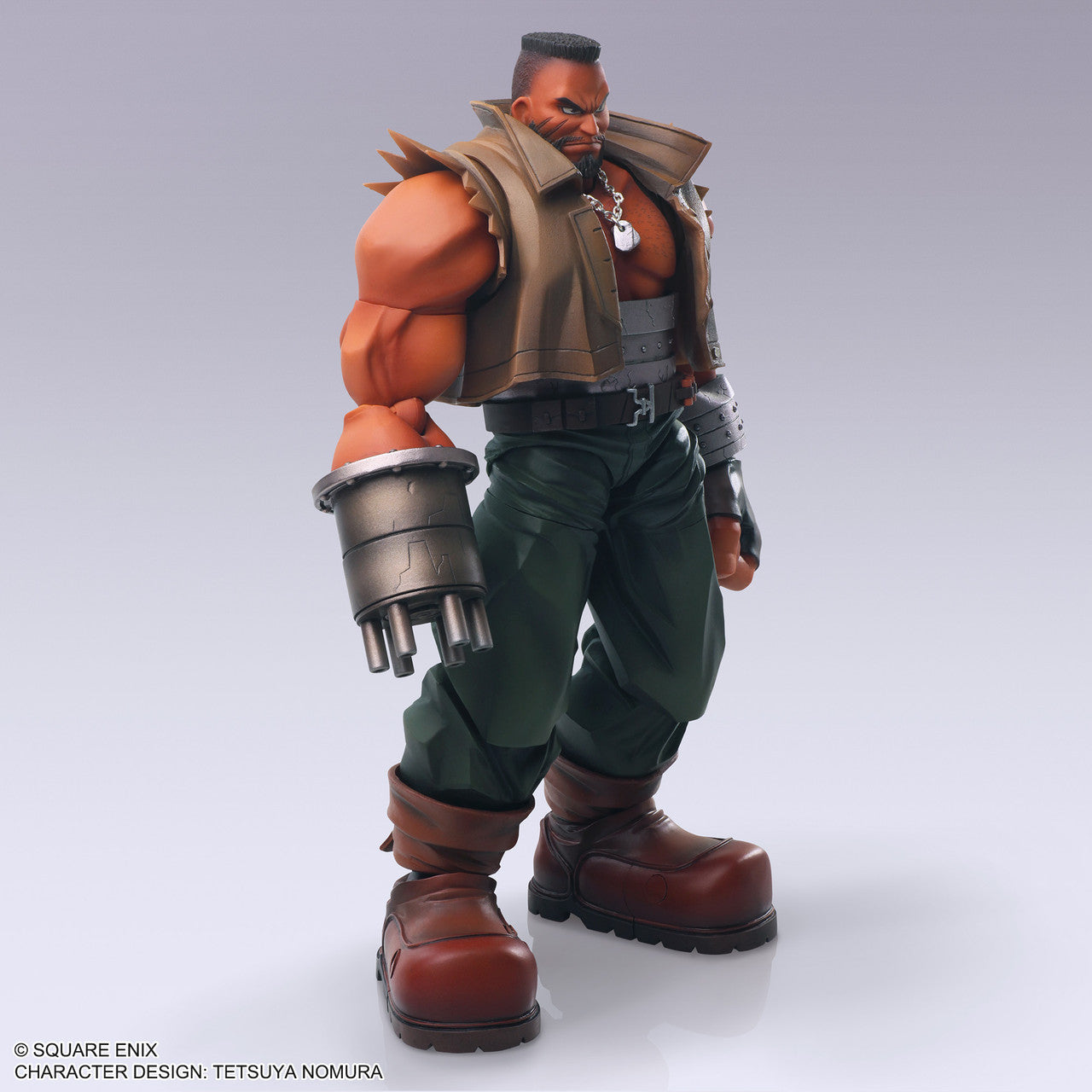 Final Fantasy VII BRING ARTS Collectible Action Figure of Barret Wallace