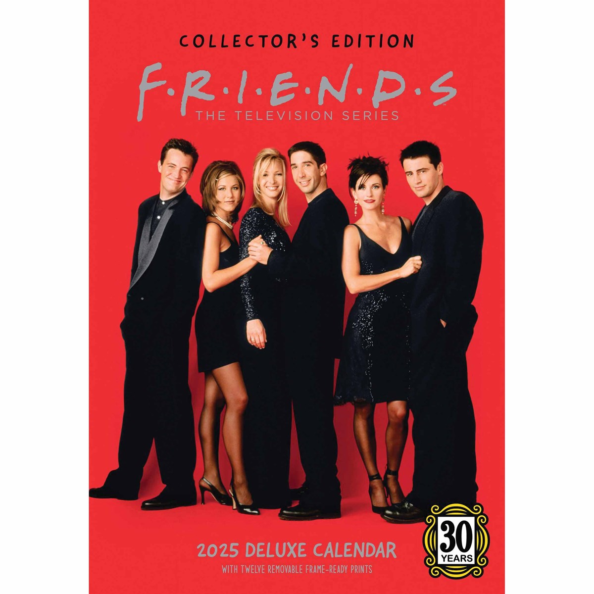 2025 Deluxe Edition Friends Themed Wall Calendar for Collectors