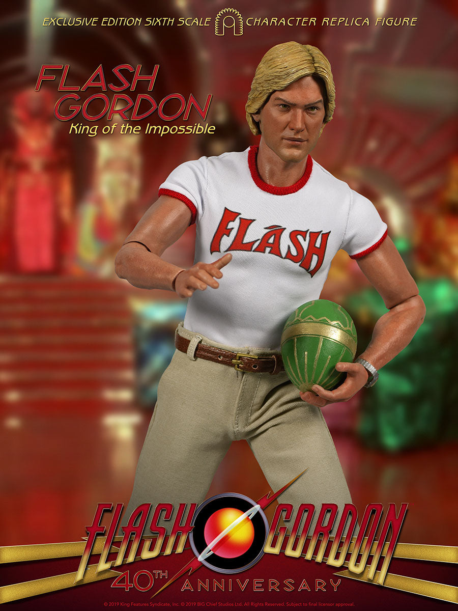40th Anniversary 1/6 Scale Limited Edition Flash Gordon, King of the Impossible Figure