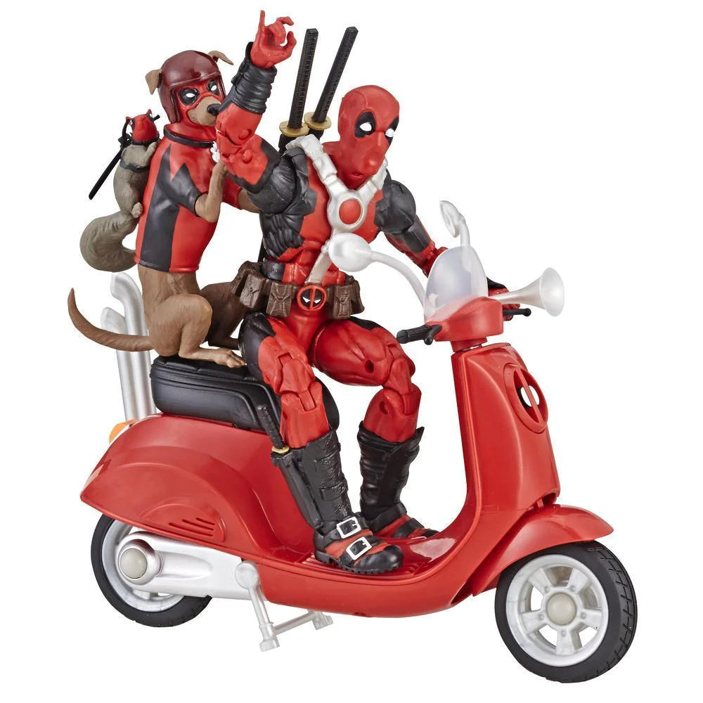6-Inch Marvel Legends Deadpool Action Figure with Scooter and Accessories