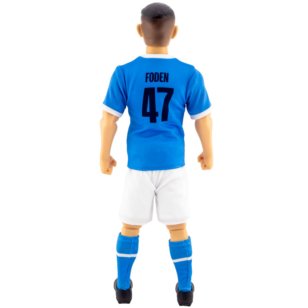 High - Quality Manchester City FC Phil Foden Collectible Action Figure for Football Fans