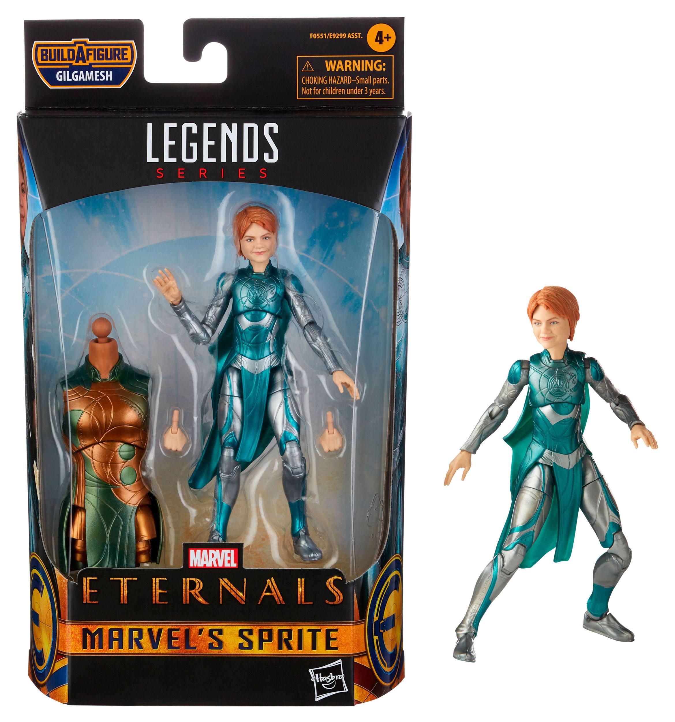 Hasbro 6-Inch Movie-Inspired Marvel Legends Series Eternals Sprite Action Figure