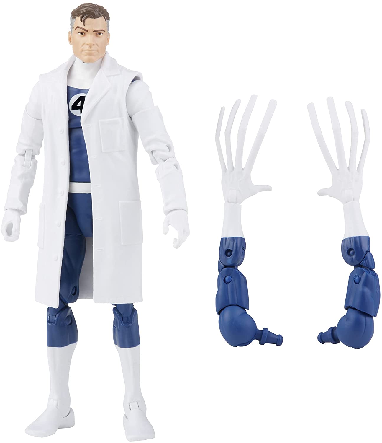 Hasbro Retro Marvel Legends Series 6-Inch Mr. Fantastic Action Figure