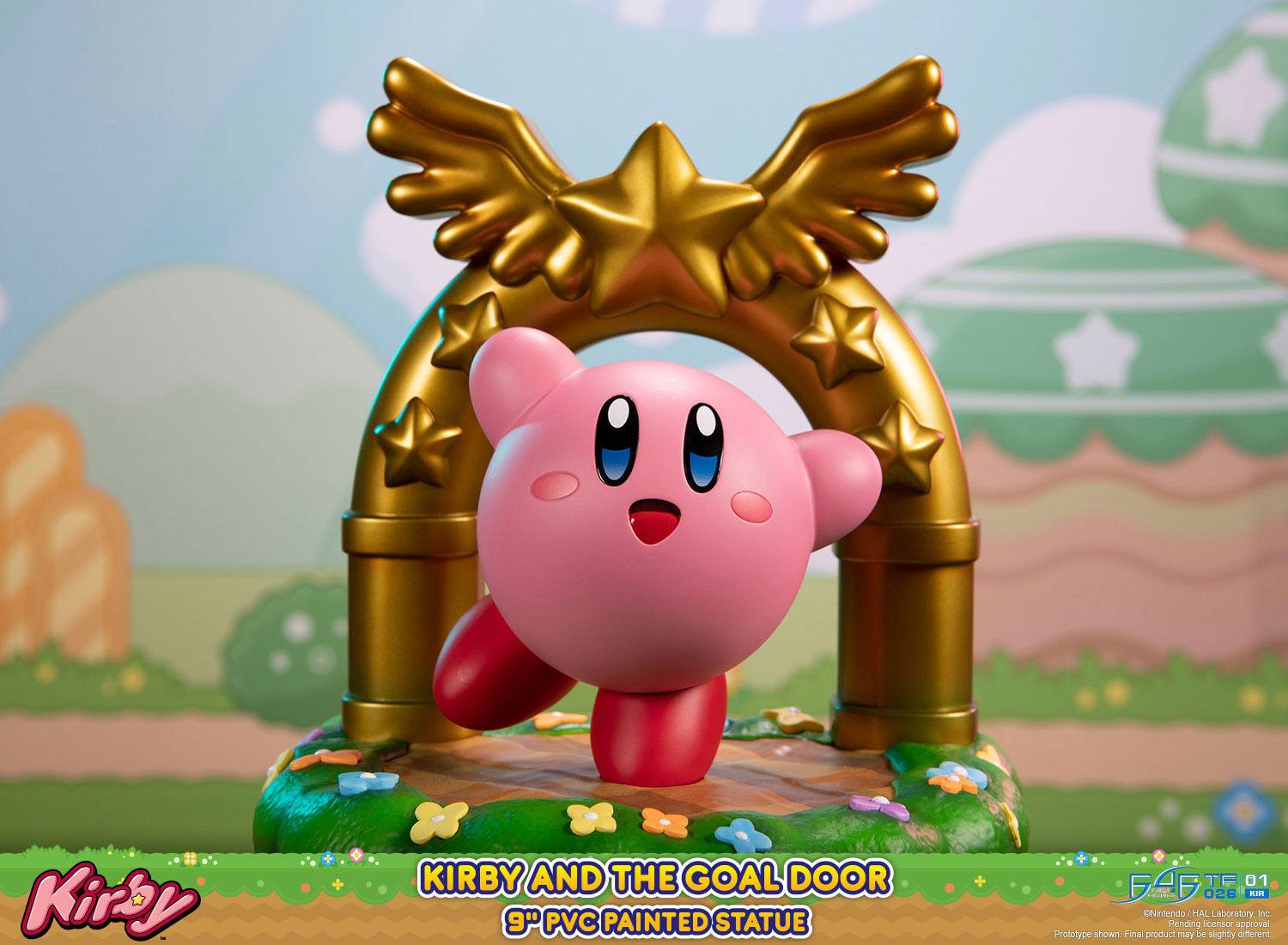 First4Figures Highly Detailed Kirby and the Goal Door PVC Collectible Figure