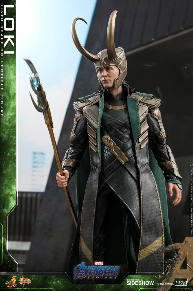 Hot Toys Highly Detailed 1/6th Scale Collectible Figure of Loki from Avengers Endgame