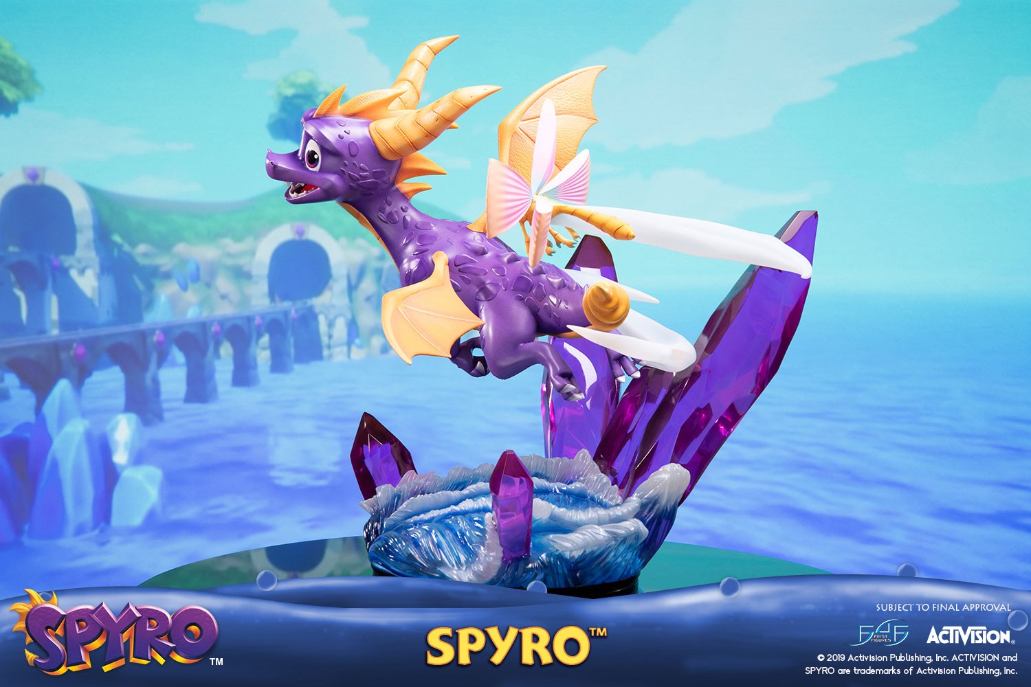First4Figures Highly Detailed Spyro from Reignited Trilogy Statue
