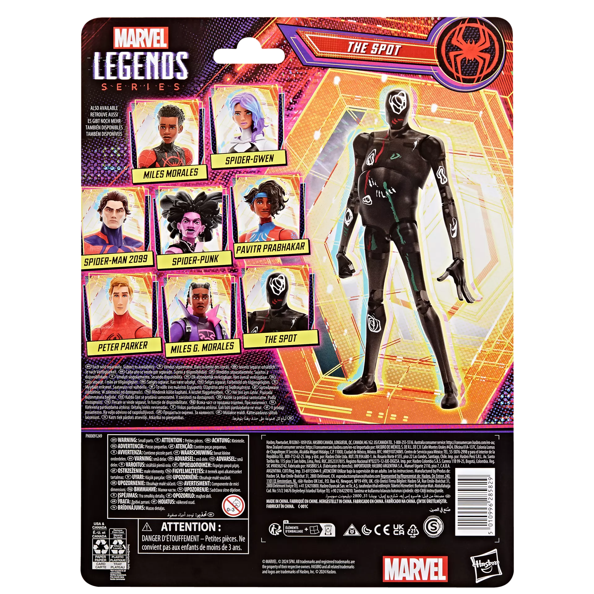 Hasbro's Marvel Legends Series 6-Inch Scale Collectible The Spot Action Figure for Fans