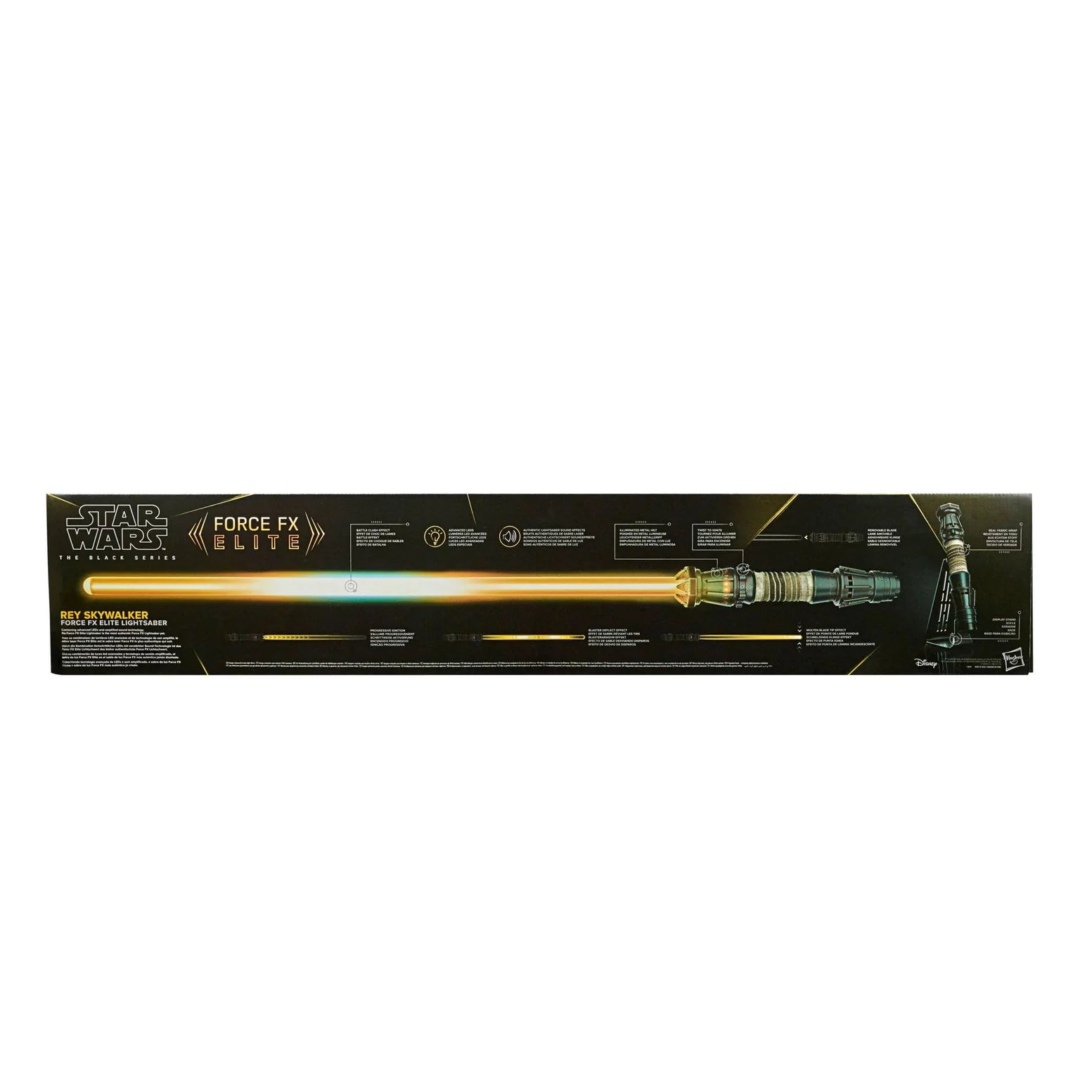 Hasbro's Star Wars The Black Series Rey Skywalker Force FX Elite Collectible Lightsaber Toy for Fans