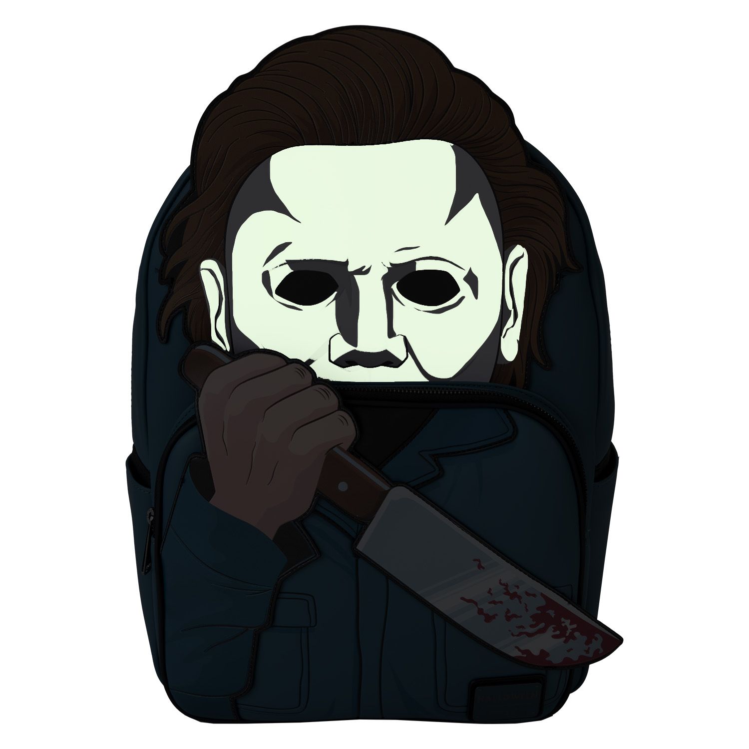 Loungefly Full-Size Michael Myers Halloween Cosplay Backpack with Glow Feature