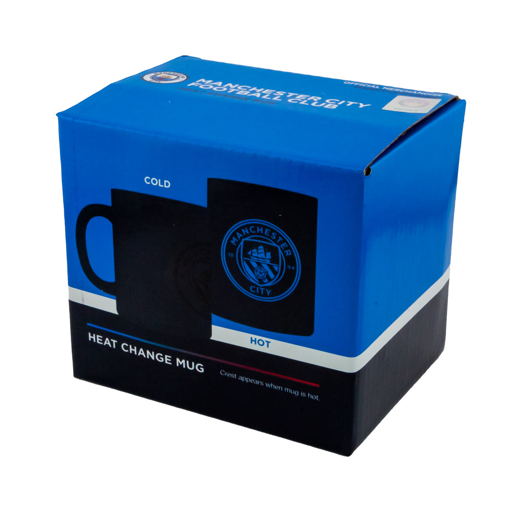 Manchester City Heat-Sensitive Changing Design Ceramic Coffee Mug for Everyday Use