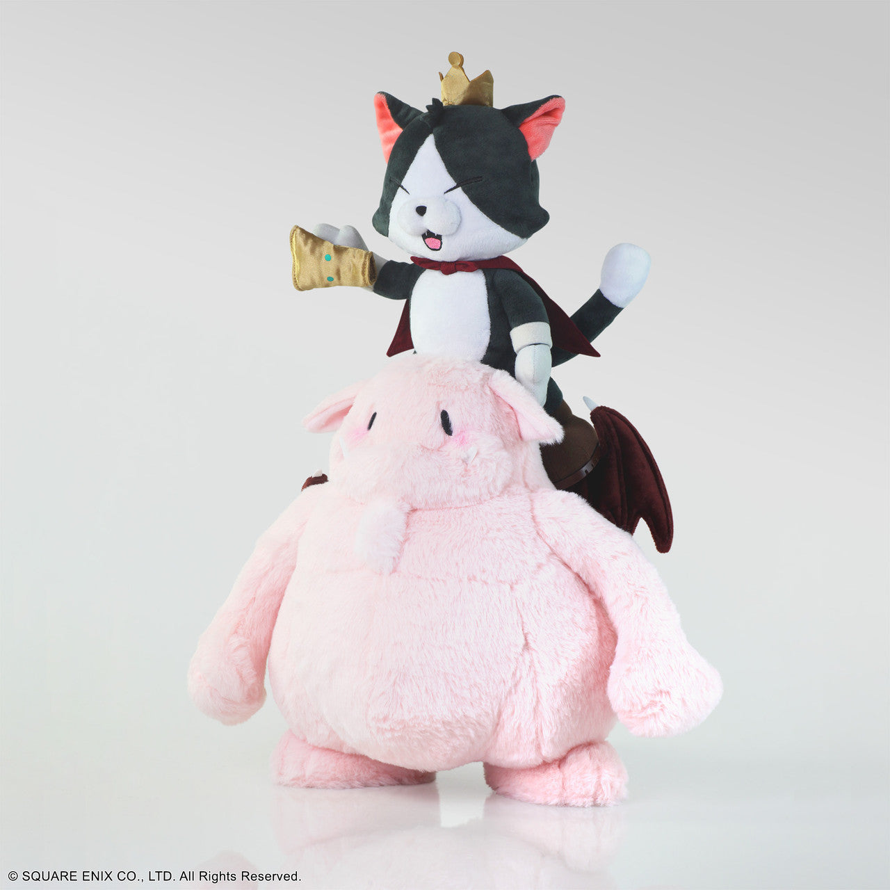 Soft Polyester Fat Moogle Plush from Final Fantasy VII Rebirth