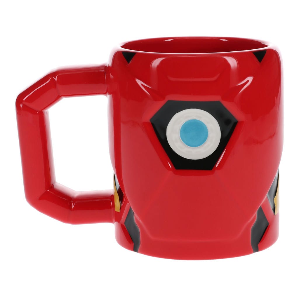 Offically Licensed Marvel Iron Man Themed Heat-Transforming Arc Reactor Design Ceramic Mug for Hot Drinks