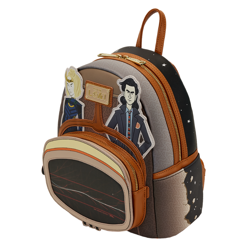 Loungefly Loki TVA Multiverse Shifting Mini Backpack for Fans