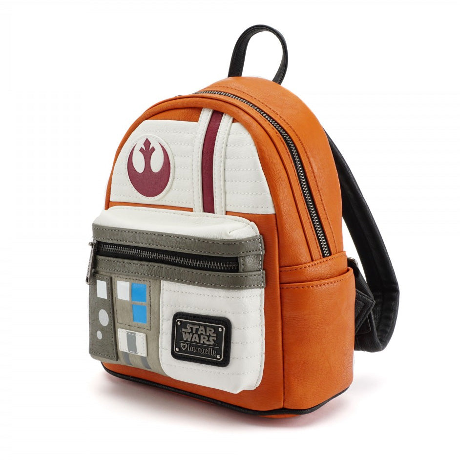 Loungefly Mini Backpack for Star Wars Rebel Pilot Cosplay