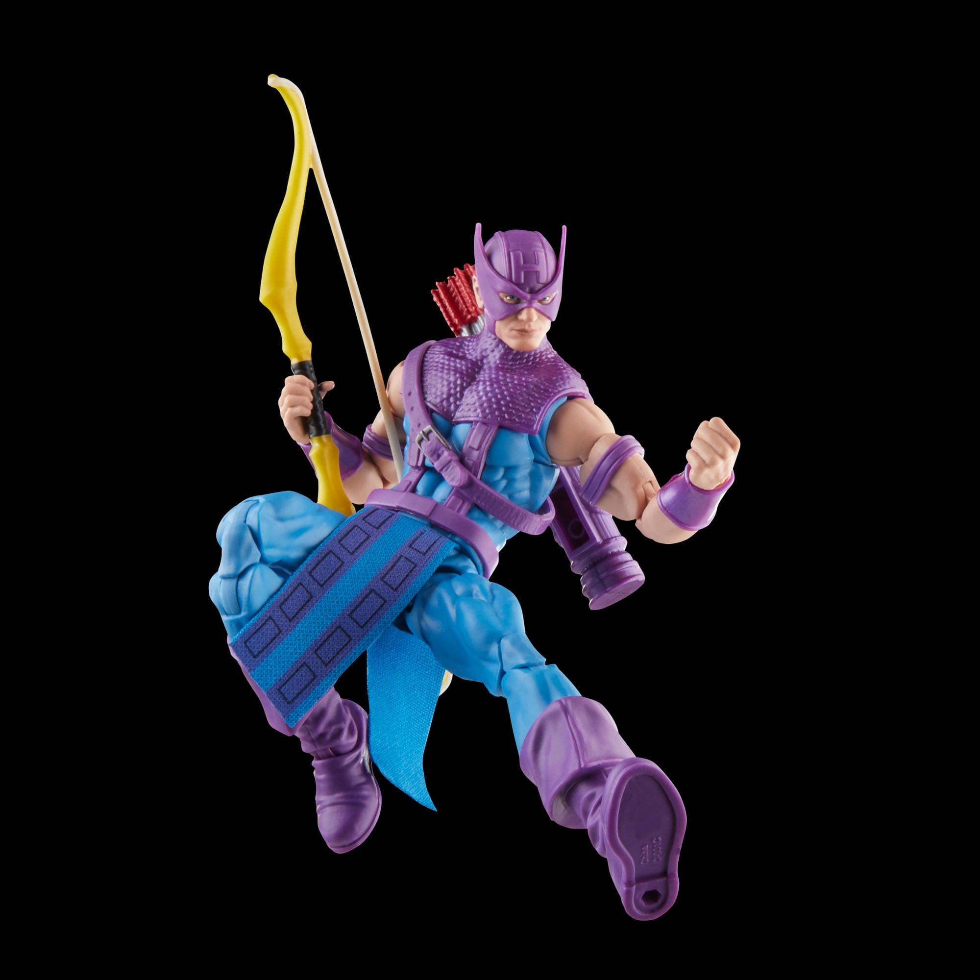 Hasbro's 6 - inch Marvel Legends Series Hawkeye with Sky - Cycle Collectible