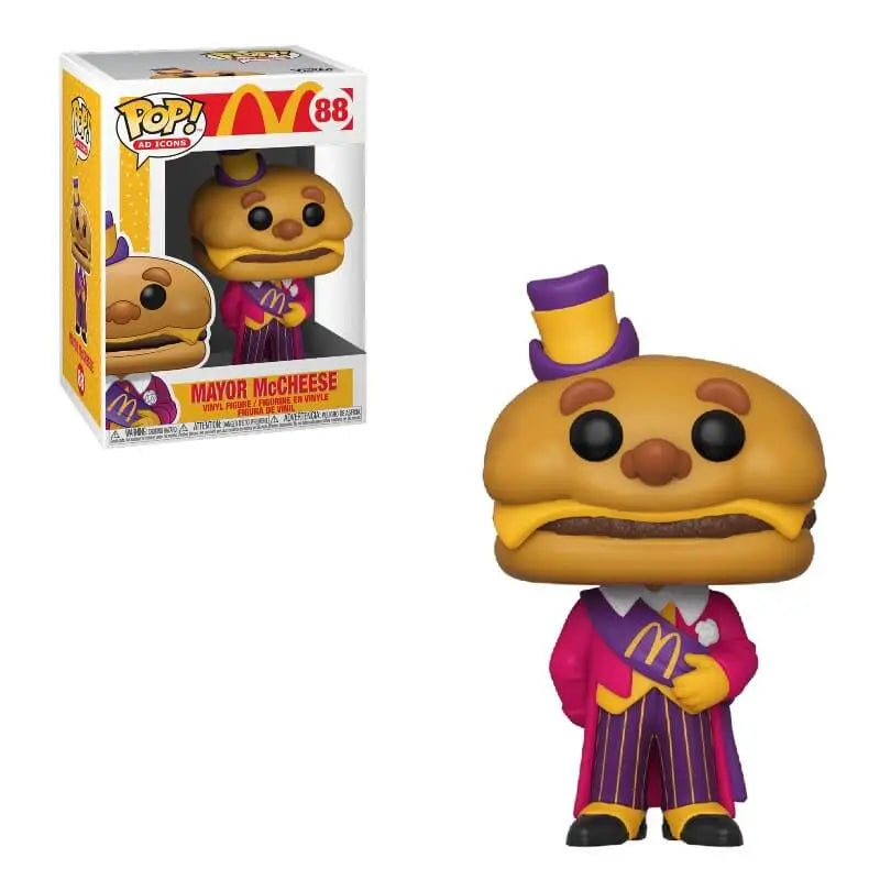 McDonald's Mayor McCheese Collectible Funko Pop! Vinyl Action Figure