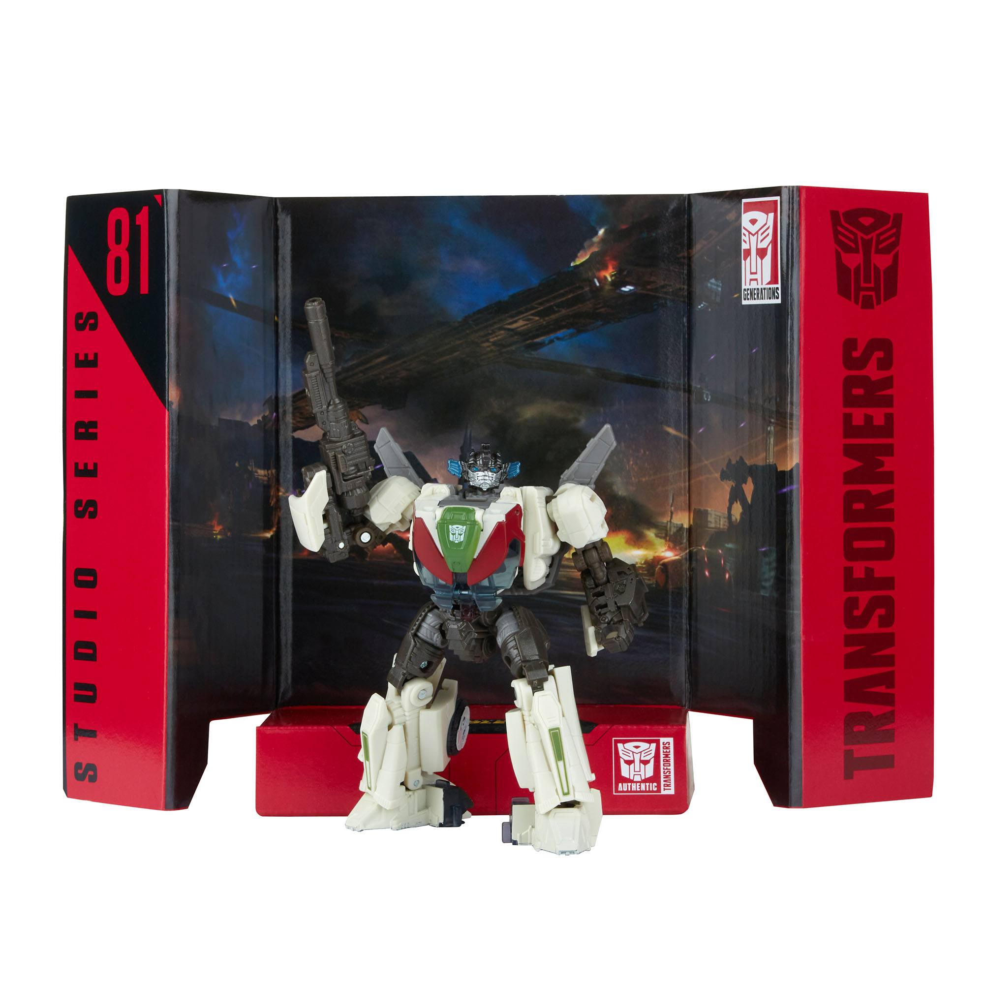 Hasbro Studio Series 81 Deluxe Bumblebee-inspired Wheeljack Action Figure for Collectors