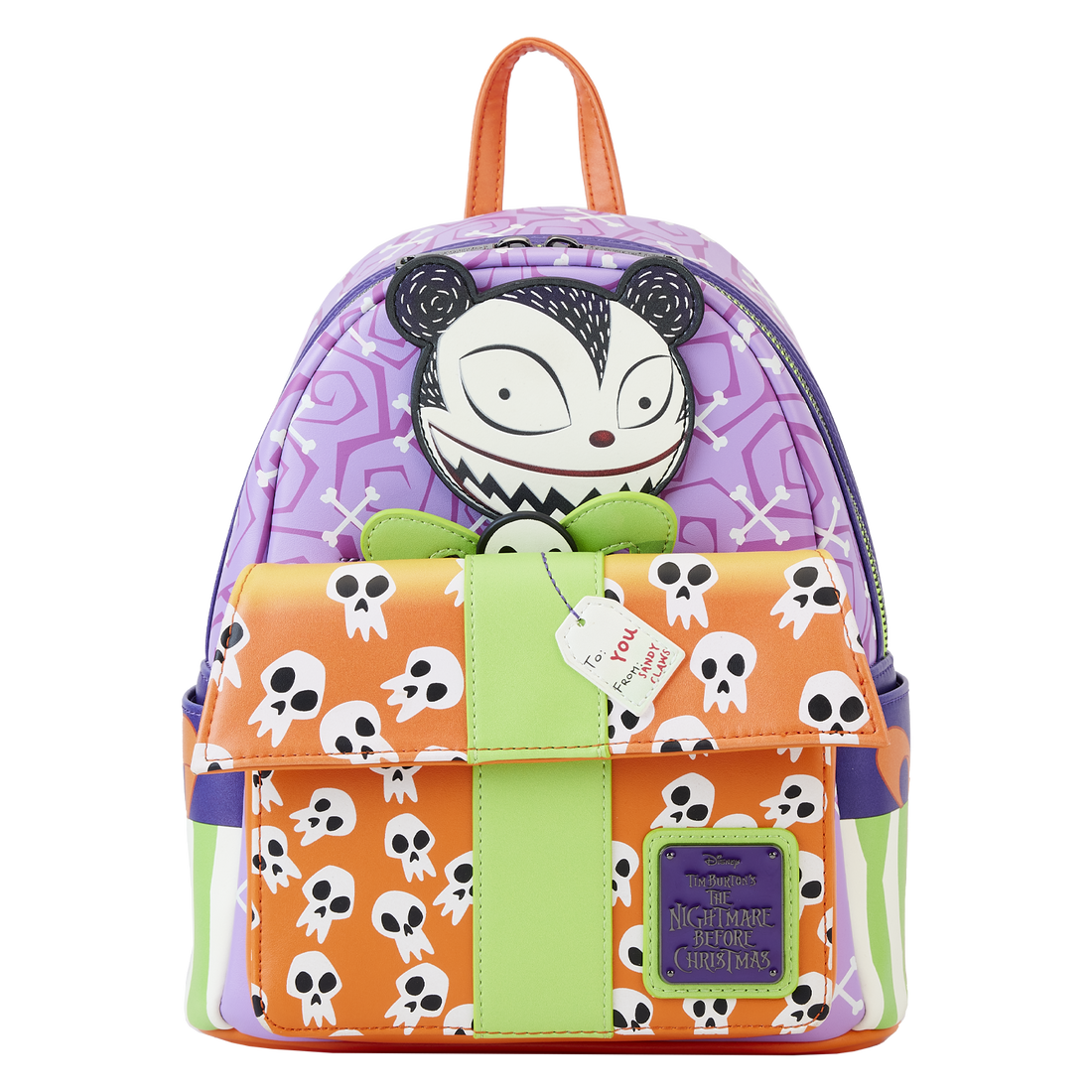 Loungefly Disney The Nightmare Before Christmas Glow-in-Dark Scary Teddy Mini Backpack